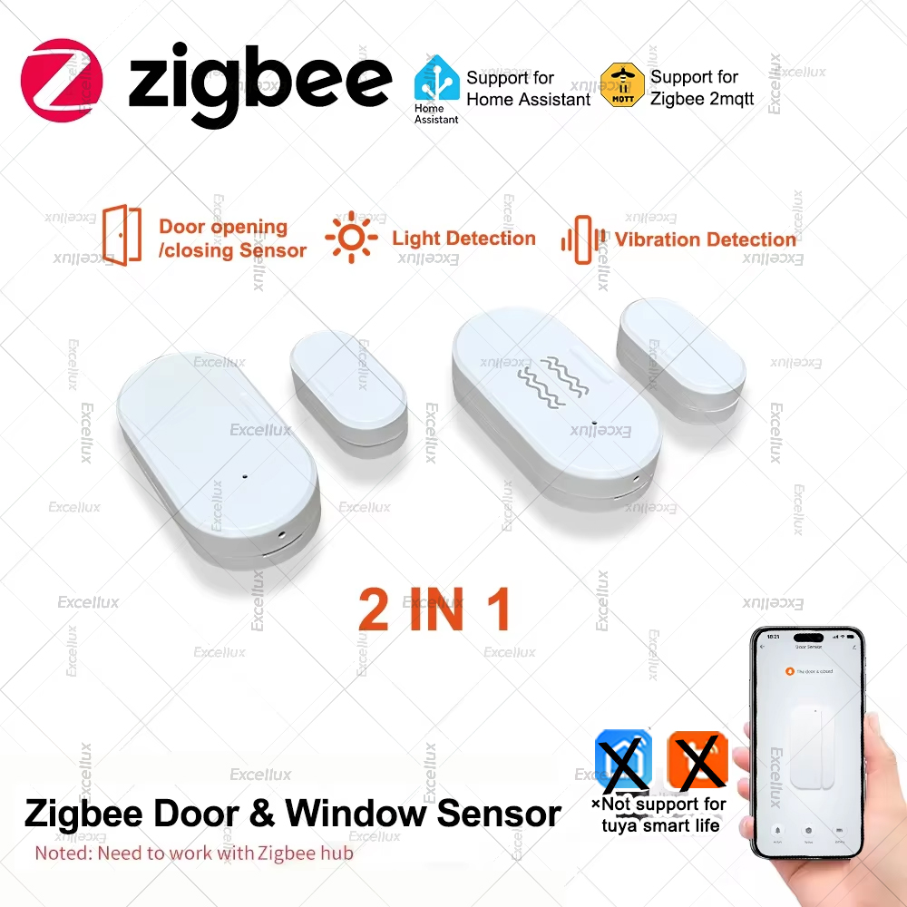 Home Security Gadgets - Zigbee 3.0 Sensor Jendela Pintu dengan