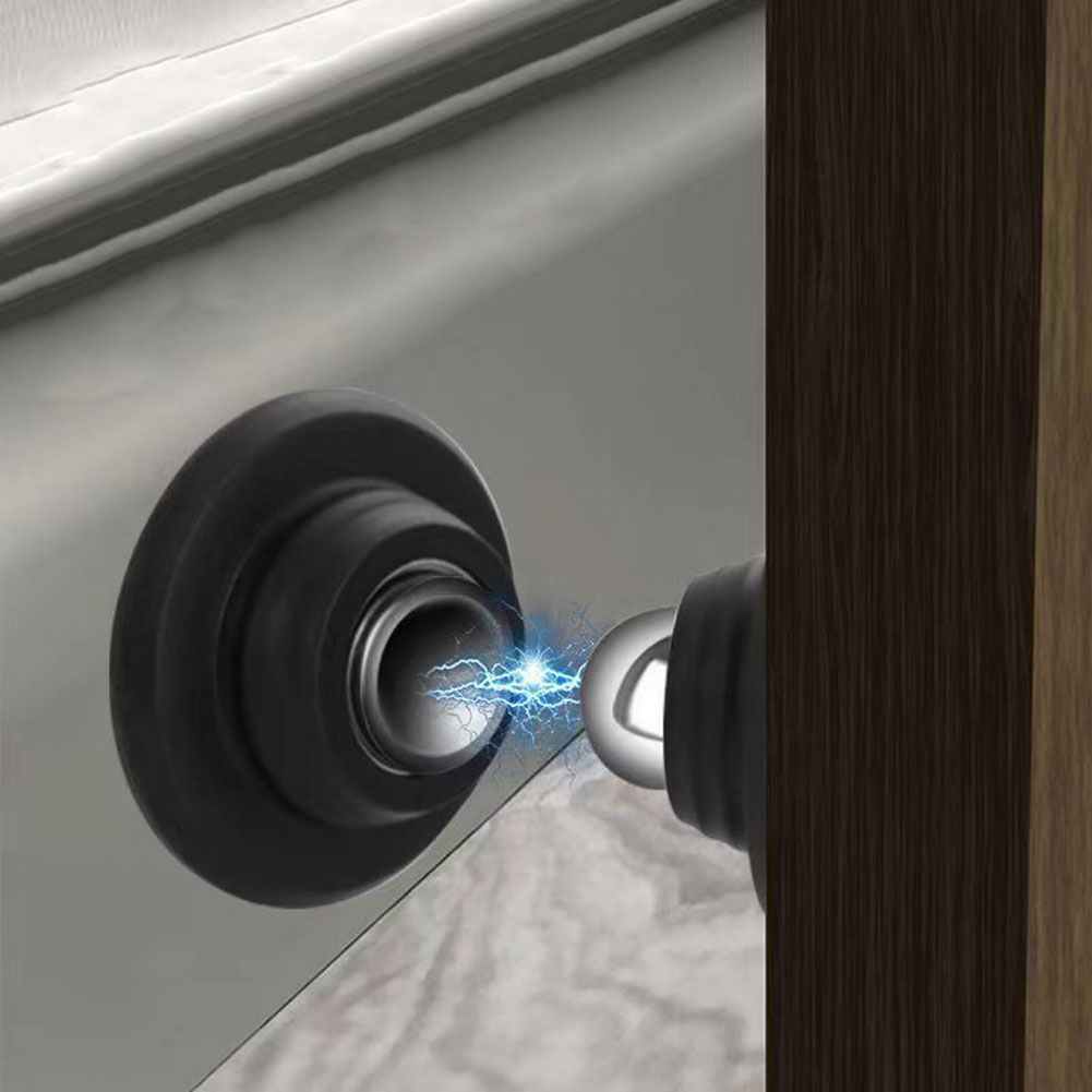 Door Wedge Alarm - Penyumbat pintu silikon Anti benturan, 1