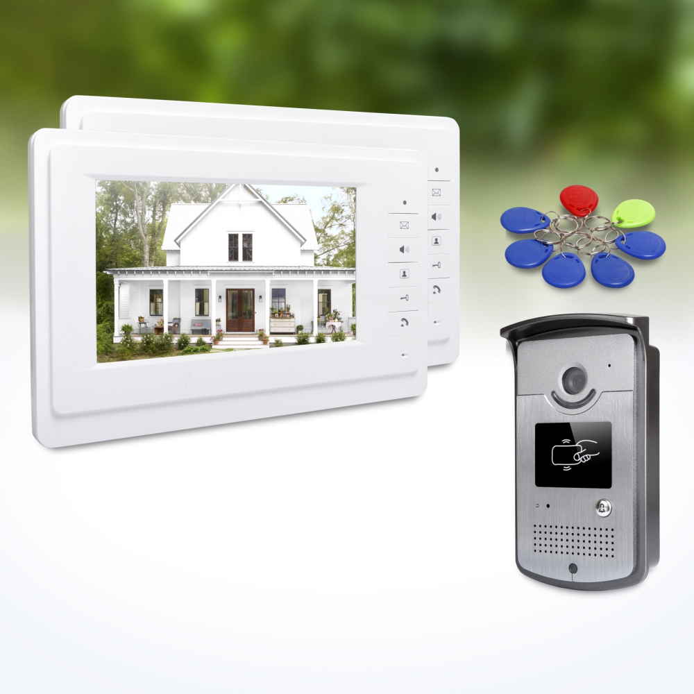 Home Security Monitoring System - 1 Kamera Luar Ruangan 2 Monitor
