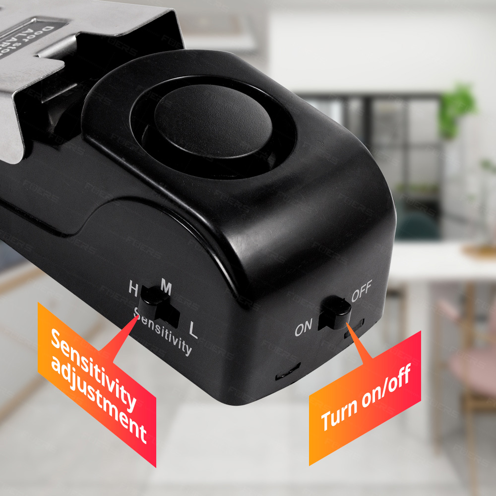 Door Wedge Alarm - Sistem Alarm Pintu FUERS 120dB, Sistem