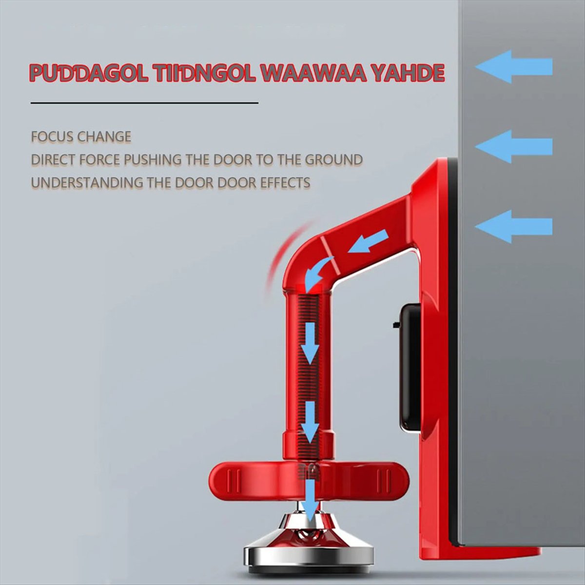 Door Wedge Alarm - Penahan Pintu Portabel - Pengunci Pintu