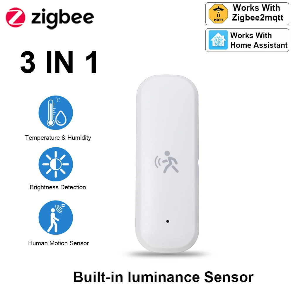 Home Security Home Assistant - ZigBee Smart Pir Detektor Sensor Gerak