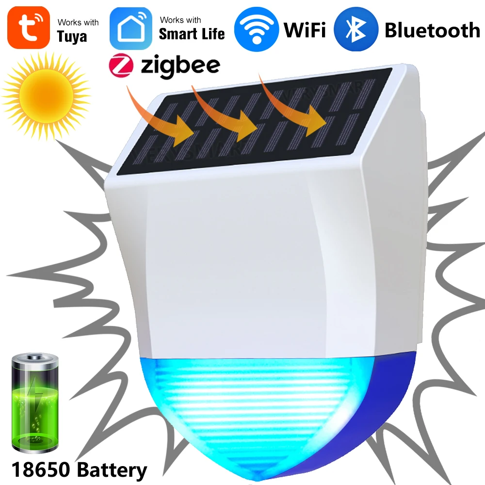 Alarm Siren Outdoor - Tuya Smart untuk Zigbee/Wifi sirene Alarm