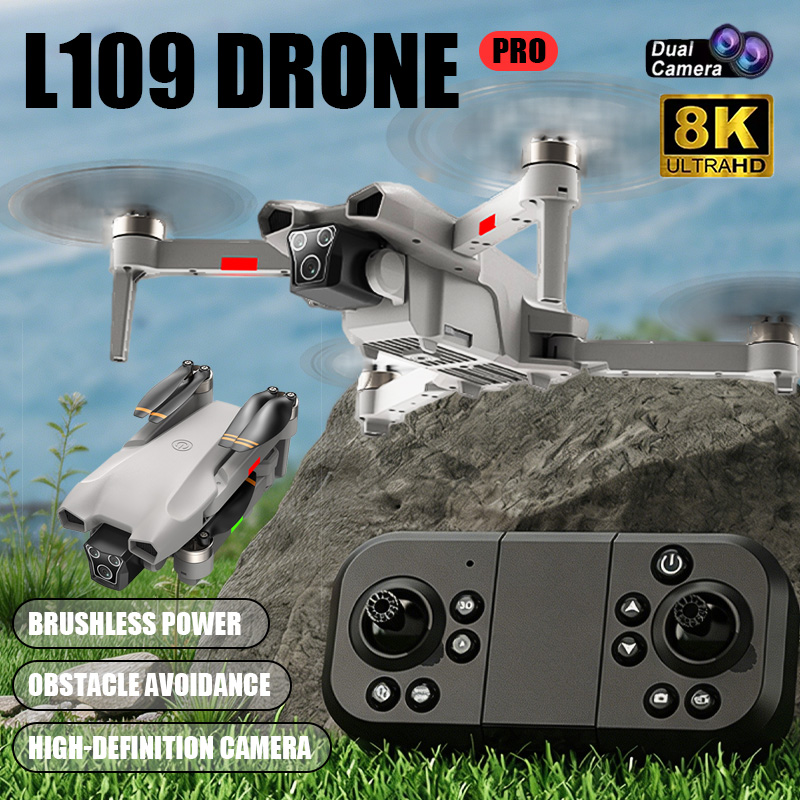 Home Security Cameras Outdoor - Drone Baru L017 Pro Brushless 3D