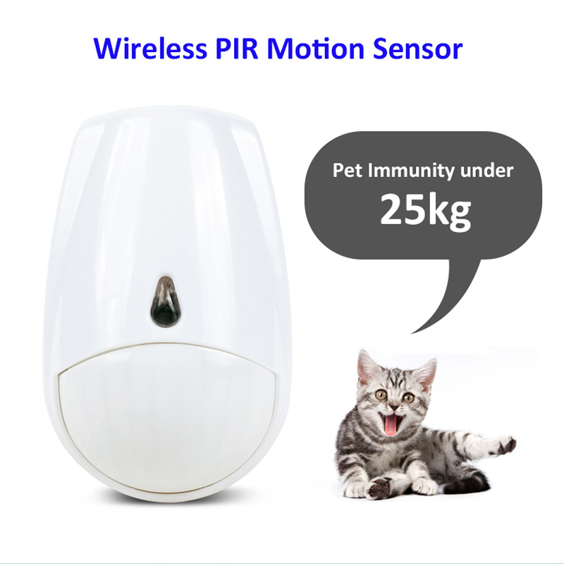 433MHz Alarm Anti Maling Nirka - Pet Immune Pir Sensor ulasan dan harga
