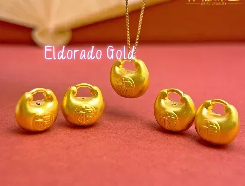 Liontin Emas Eldorado 24k, ema - Home Security Companies ulasan dan harga