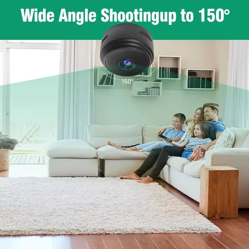 Kamera Keamanan A9 Mini WiFi H - Home Security Monitoring System ulasan dan harga