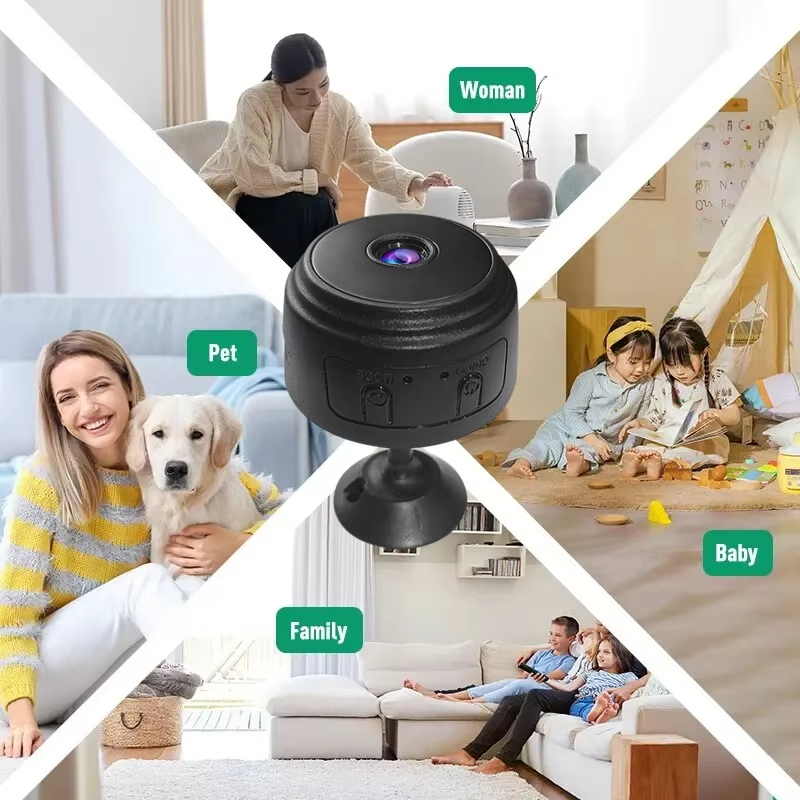 Kamera Keamanan A9 Mini WiFi H - Home Security Monitoring System ulasan dan harga