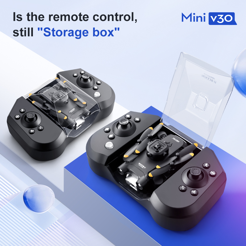 Drone FPV Mini V30 WiFi, Quadc - Home Security Cameras Outdoor ulasan dan harga