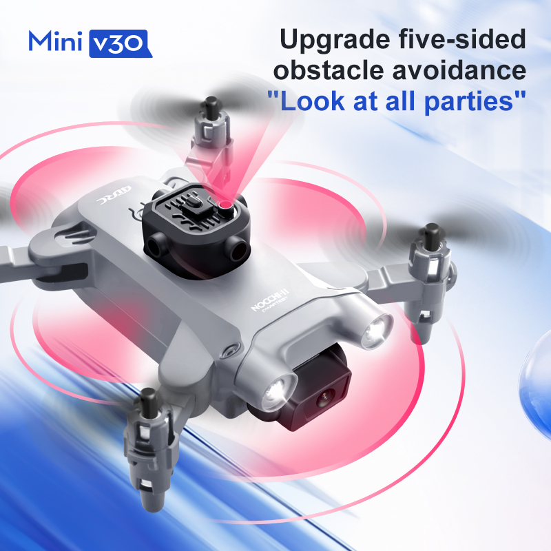 Drone FPV Mini V30 WiFi, Quadc - Home Security Cameras Outdoor ulasan dan harga