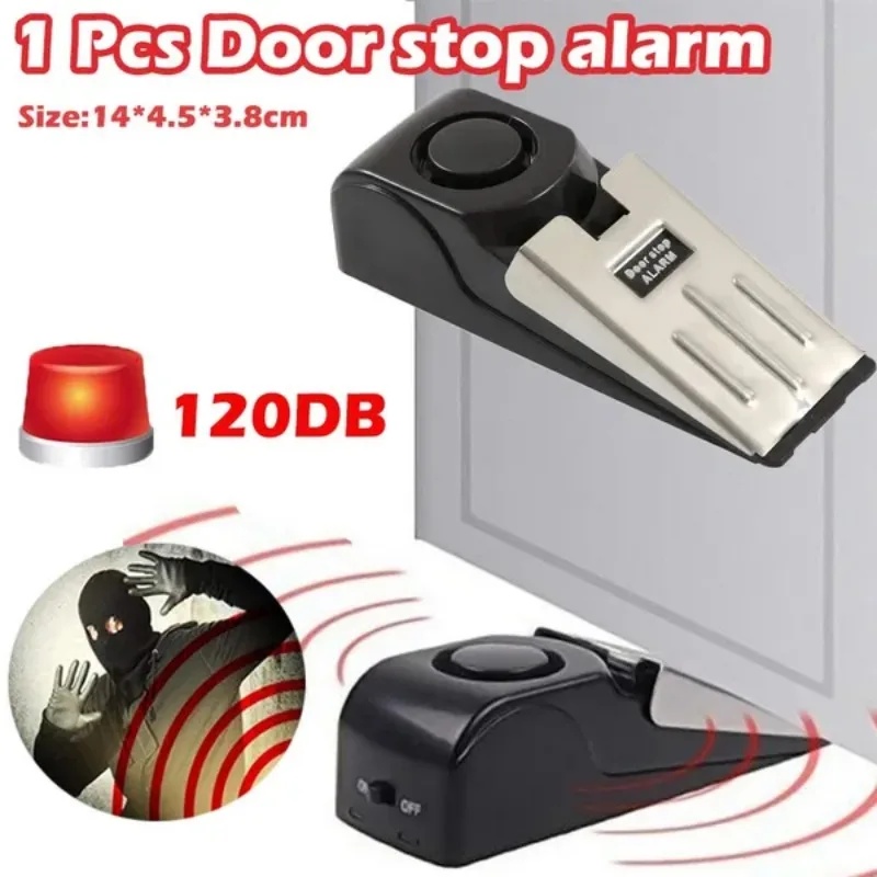 Sistem Alarm Pintu 120dB Baru, - Door Wedge Alarm ulasan dan harga