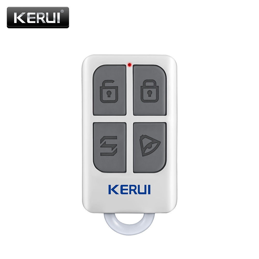 KERUI Gantungan Kunci 4 Tombol - Home Security Home Assistant ulasan dan harga