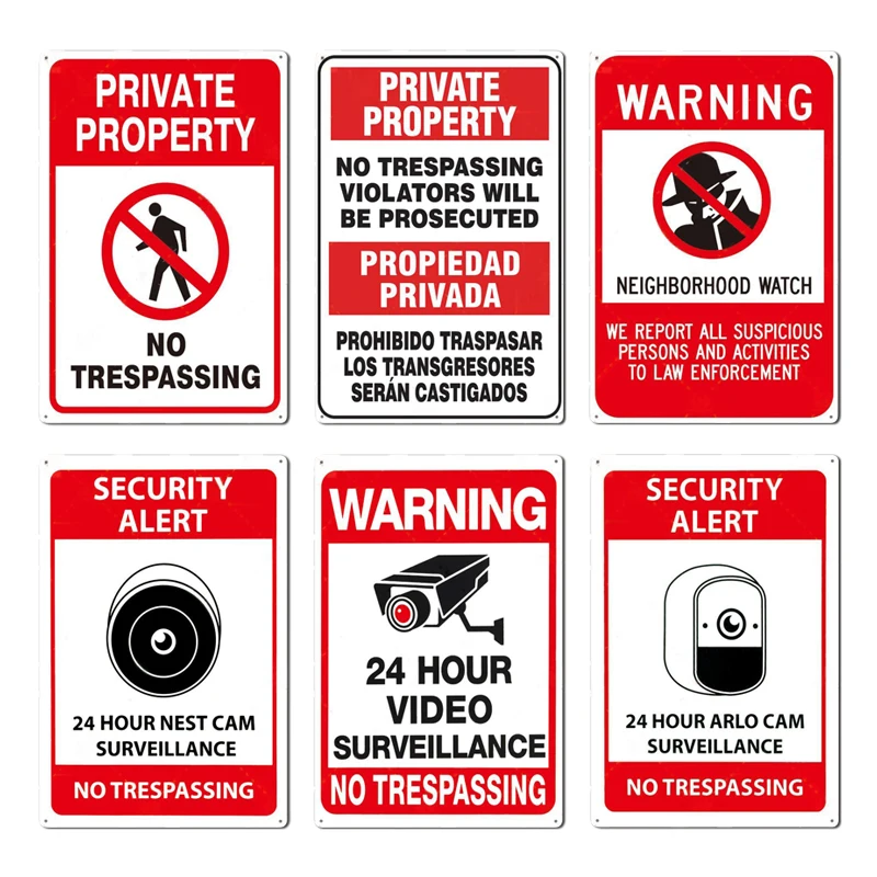 Properti Pribadi Dilarang Masu - Home Yard Security ulasan dan harga