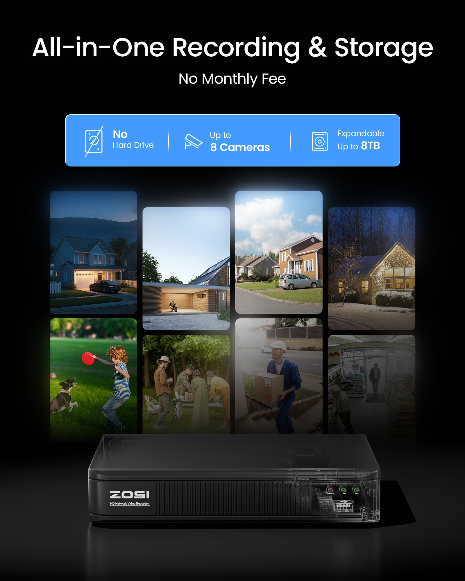 Sistem Kamera Keamanan CCTV Be - Home Security Home Assistant ulasan dan harga
