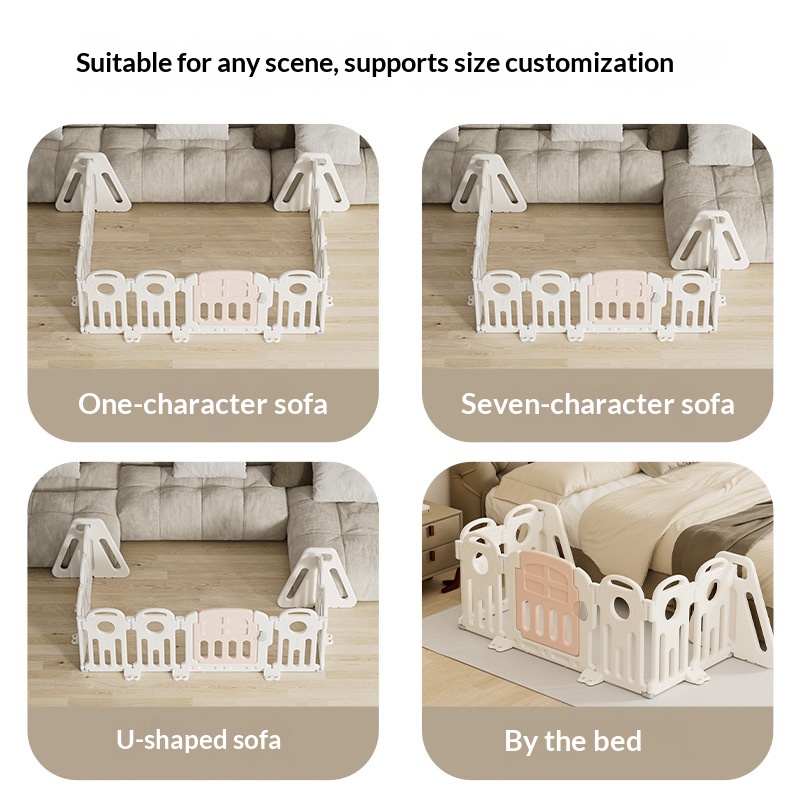 Playpen Bayi Tiga Panel, Pengh - Home Yard Security ulasan dan harga