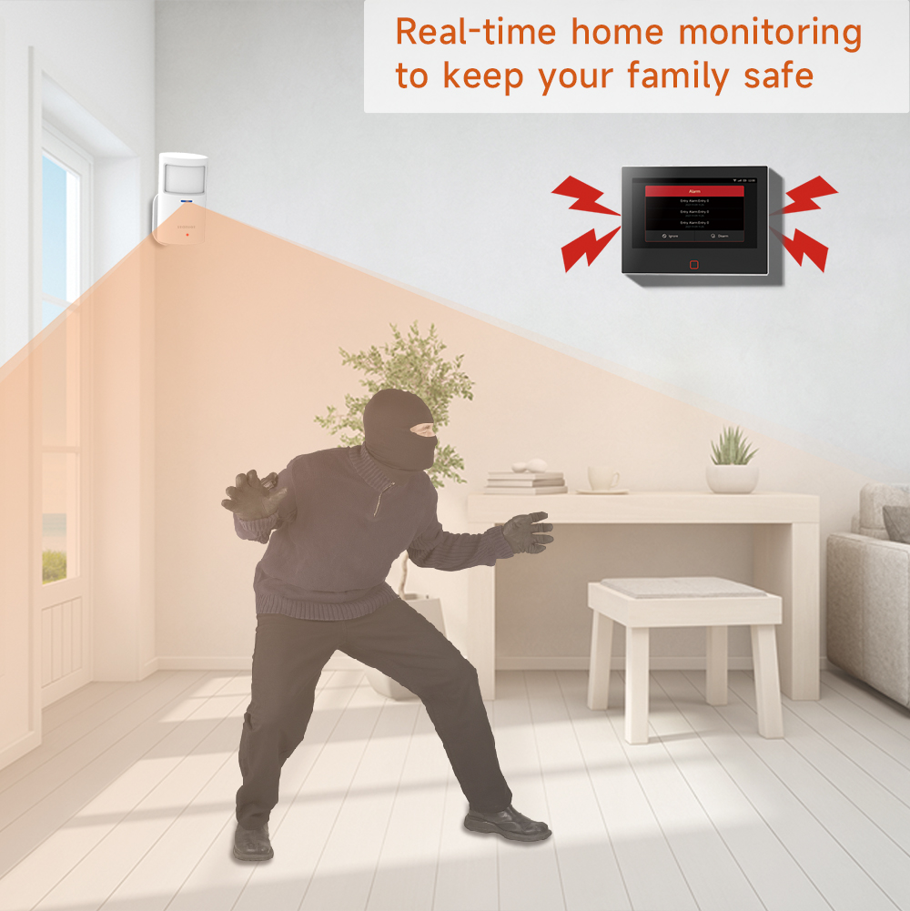 Detektor Gerak PIR Nirkabel Ve - Pet Immune Pir Sensor ulasan dan harga