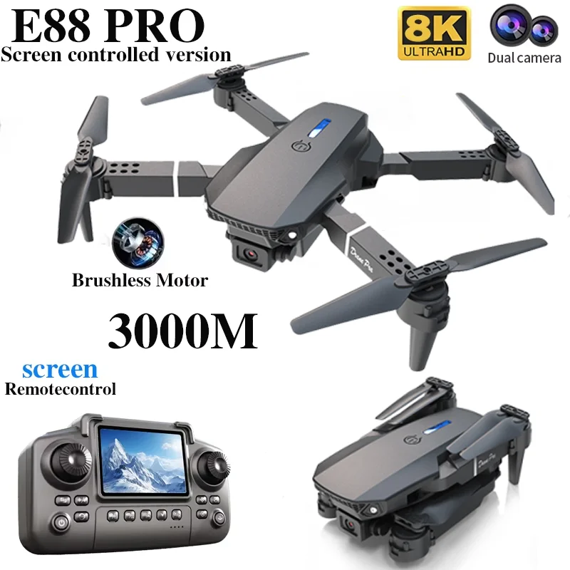 Drone E88 PRO Profesional deng - Home Security Cameras Outdoor ulasan dan harga
