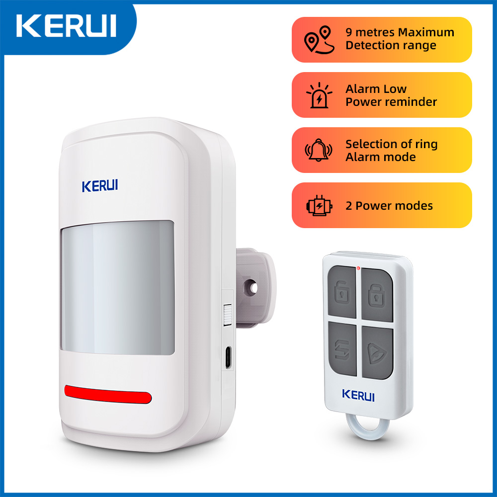 KERUI 433MHz Alarm Detektor Se - Pet Immune Pir Sensor ulasan dan harga