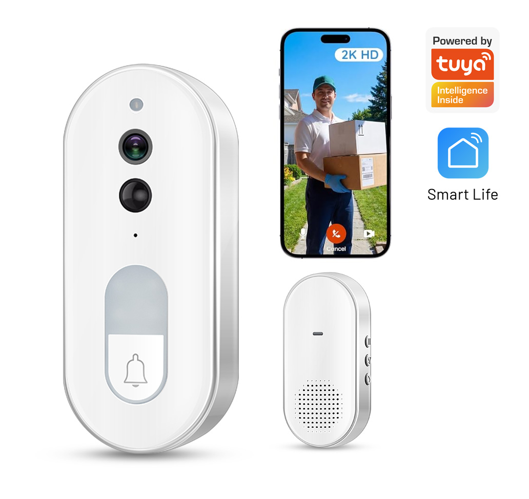 Tuya Bel Pintu Video Pintar Ni - Home Security Monitoring System ulasan dan harga