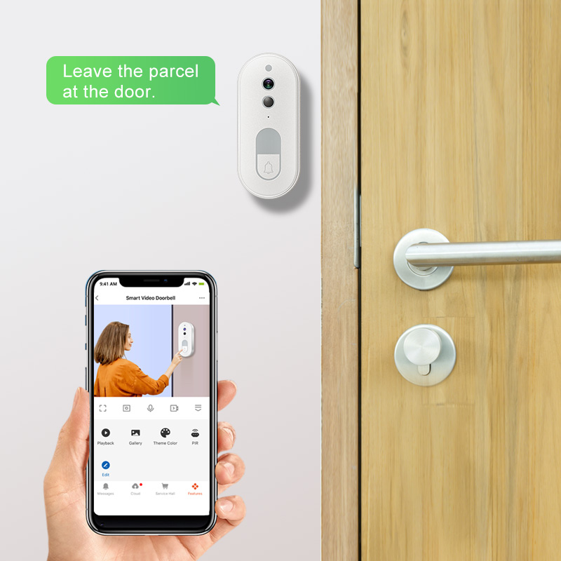 Tuya Bel Pintu Video Pintar Ni - Home Security Monitoring System ulasan dan harga