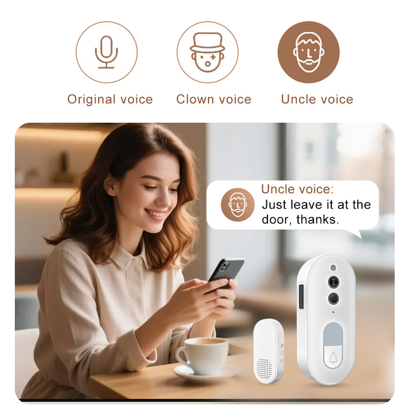 Tuya Bel Pintu Video Pintar Ni - Home Security Monitoring System ulasan dan harga