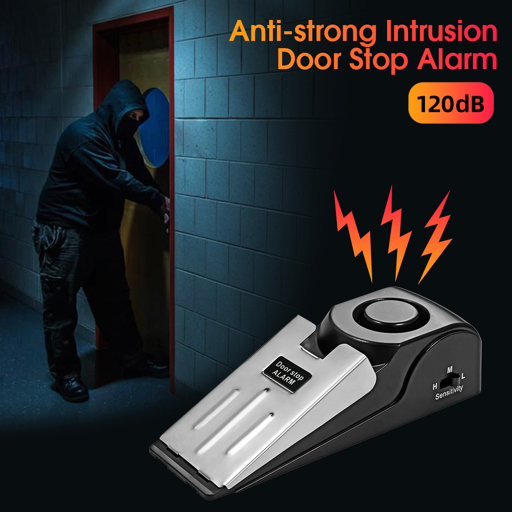 Sistem Alarm Pintu FUERS 120dB - Door Wedge Alarm ulasan dan harga