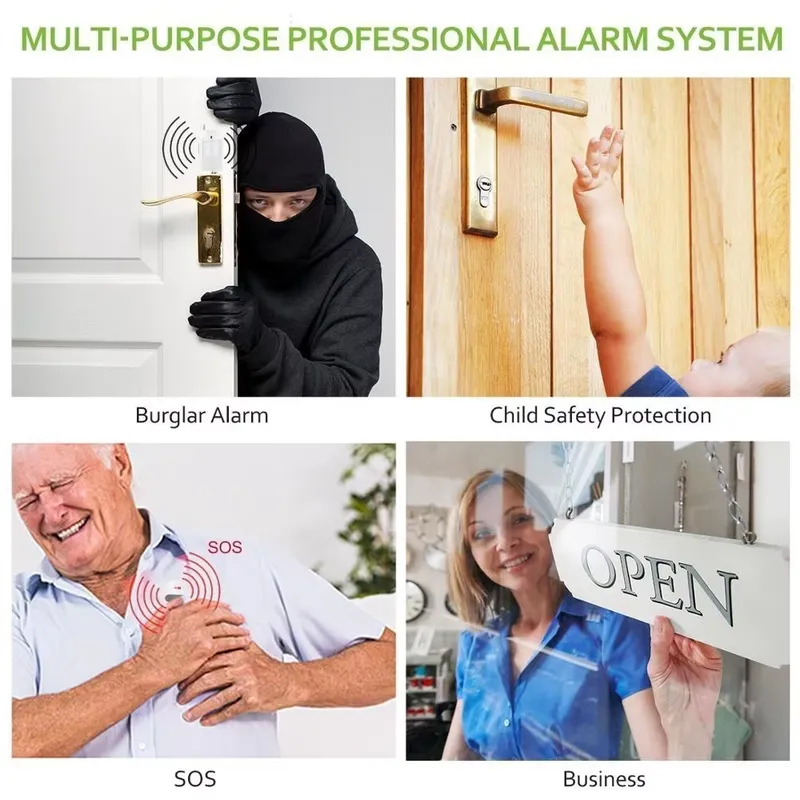 Kit Alarm Pencuri Rumah Sistem - Home Security Systems Wireless ulasan dan harga