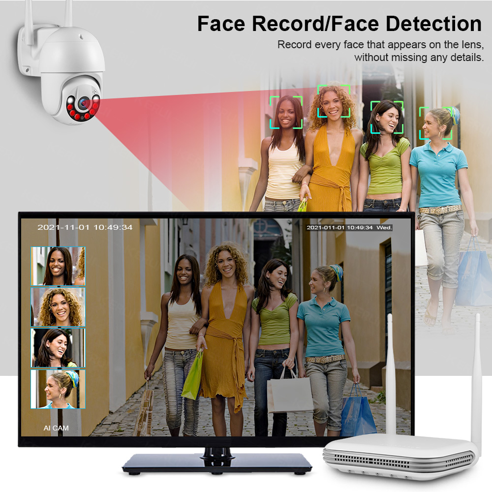 KERUI Video pengawasan nirkabe - Home Security Systems Wireless ulasan dan harga