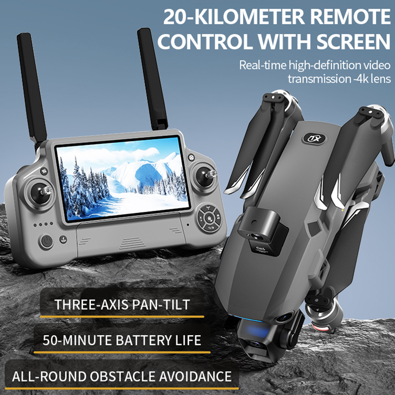 Drone Kamera Ganda 8K Baru 202 - Home Security Cameras Outdoor ulasan dan harga