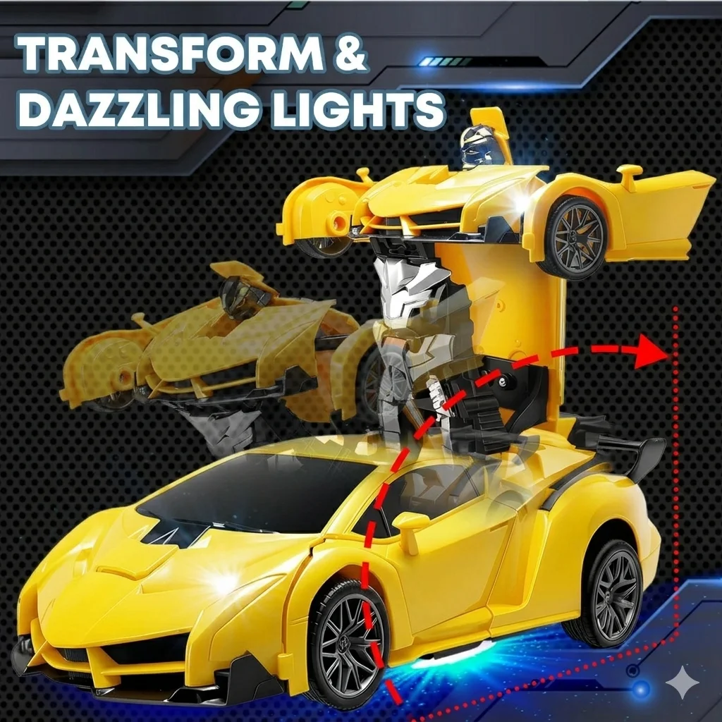 Mobil Robot Transformer RC 2 i - Home Security Companies ulasan dan harga