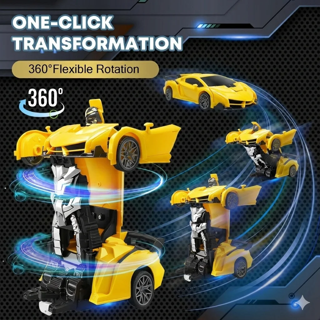 Mobil Robot Transformer RC 2 i - Home Security Companies ulasan dan harga