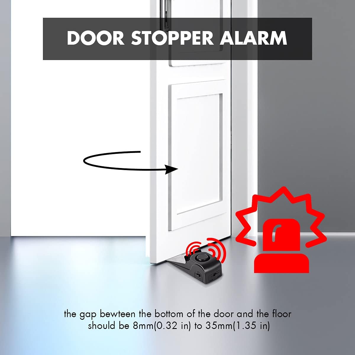 Alarm Penghenti Pintu, Penghen - Door Wedge Alarm ulasan dan harga