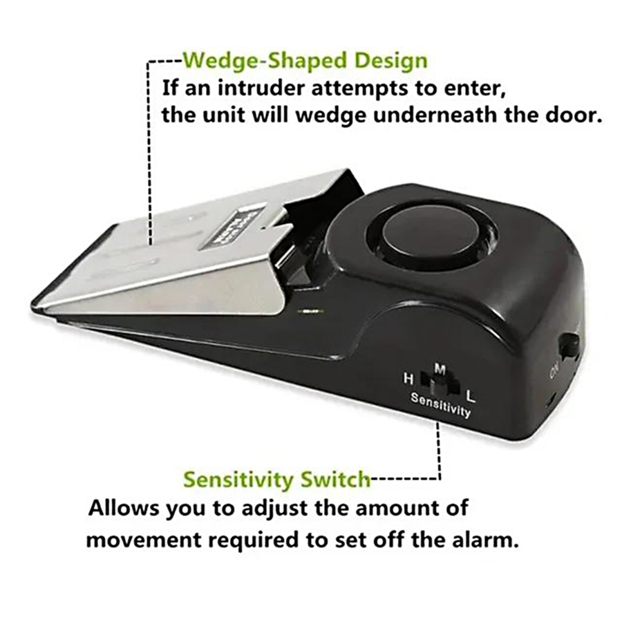 Alarm Penghenti Pintu, Penghen - Door Wedge Alarm ulasan dan harga