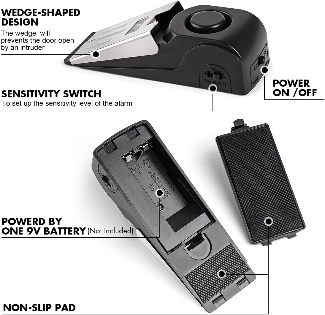 Alarm Penghenti Pintu, Penghen - Door Wedge Alarm ulasan dan harga