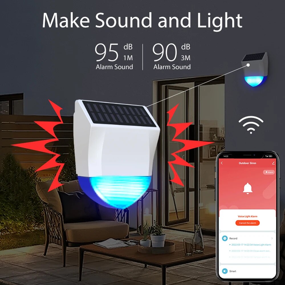 Tuya Smart untuk Zigbee/Wifi s - Alarm Siren Outdoor ulasan dan harga