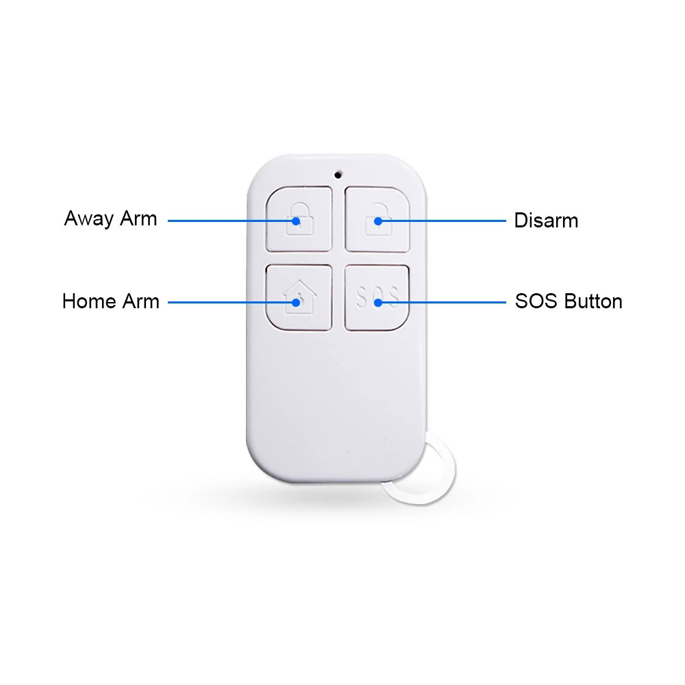 Detektor Remote kontrol nirkab - Home Security Systems Wireless ulasan dan harga