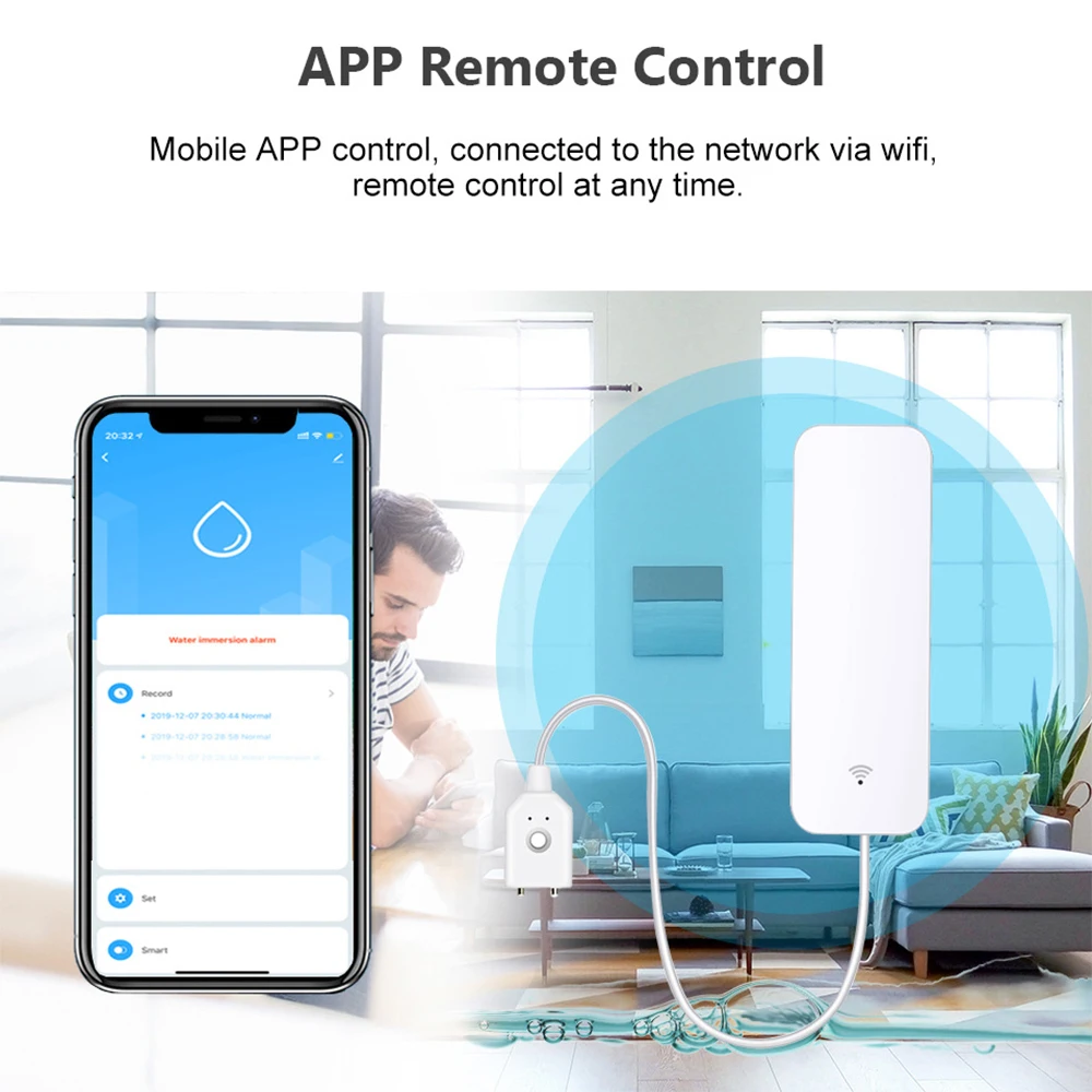 Tuya WiFi Zigbee Sensor Air De - Home Security Home Assistant ulasan dan harga