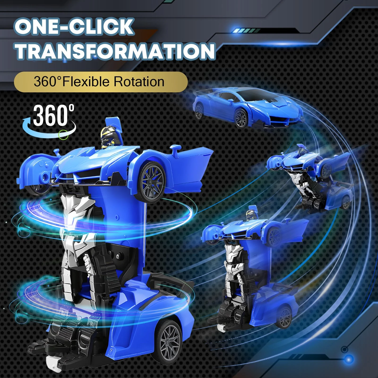 Mobil Robot Transformer RC 2 i - Home Security Companies ulasan dan harga