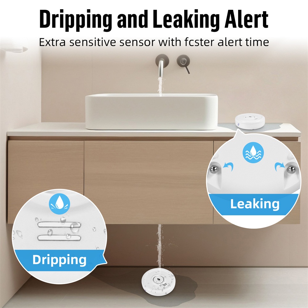 Fuers detektor kebocoran air A - Home Security Home Assistant ulasan dan harga