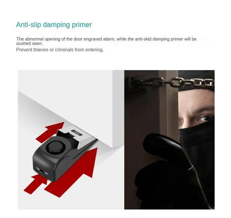 Alarm Pencuri Penghenti Pintu  - Door Wedge Alarm ulasan dan harga