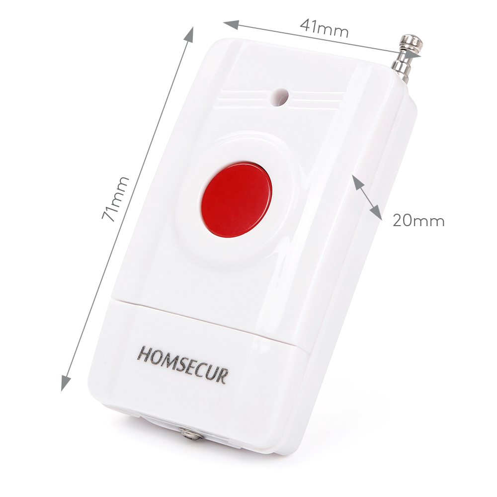 Tombol Panik Darurat Nirkabel  - Home Security Systems Wireless ulasan dan harga