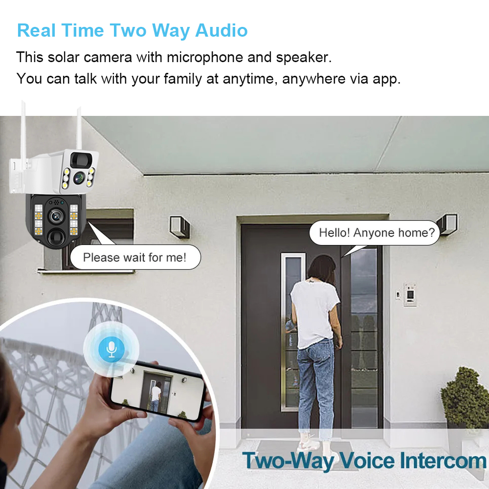 Kamera IP CCTV WiFi/4G, alat p - Alarm Siren Outdoor ulasan dan harga