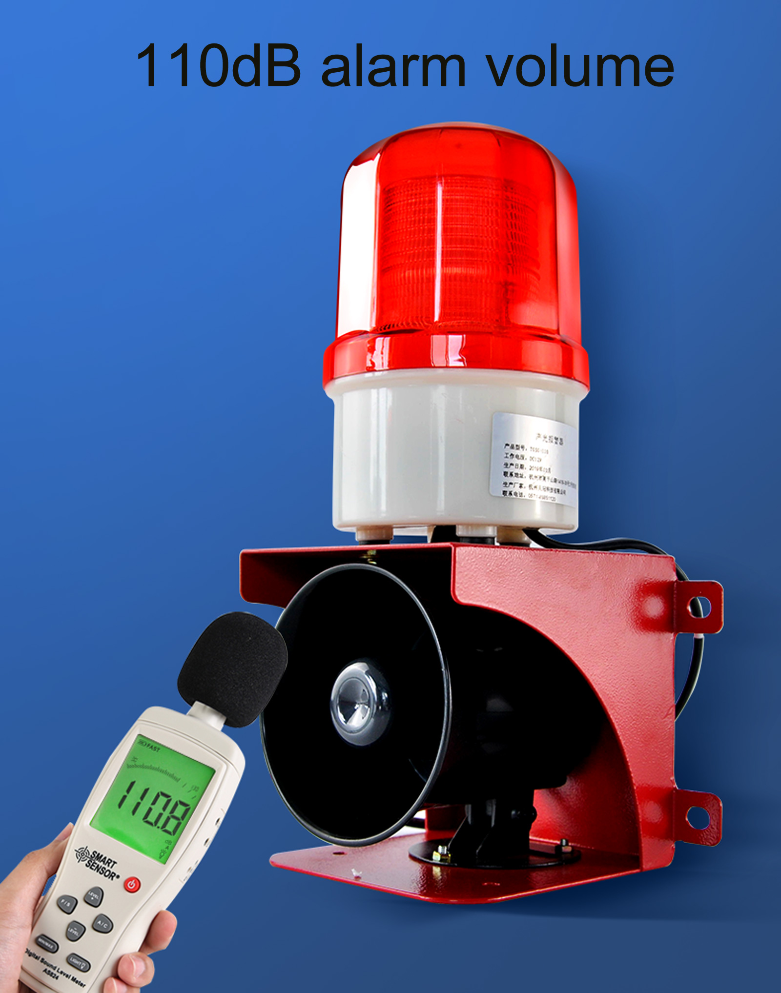 Sirene Alarm Industri Luar Rua - Alarm Siren Outdoor ulasan dan harga