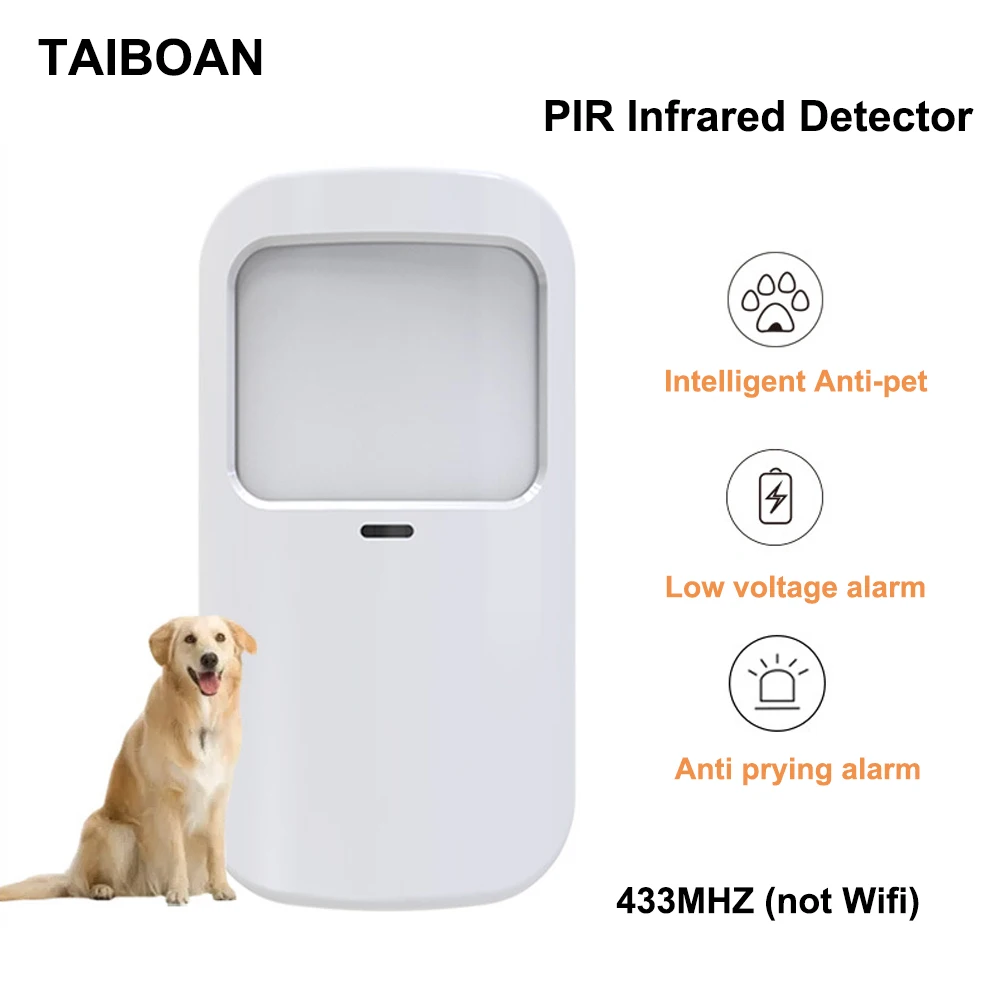 Detektor inframerah nirkabel 4 - Pet Immune Pir Sensor ulasan dan harga