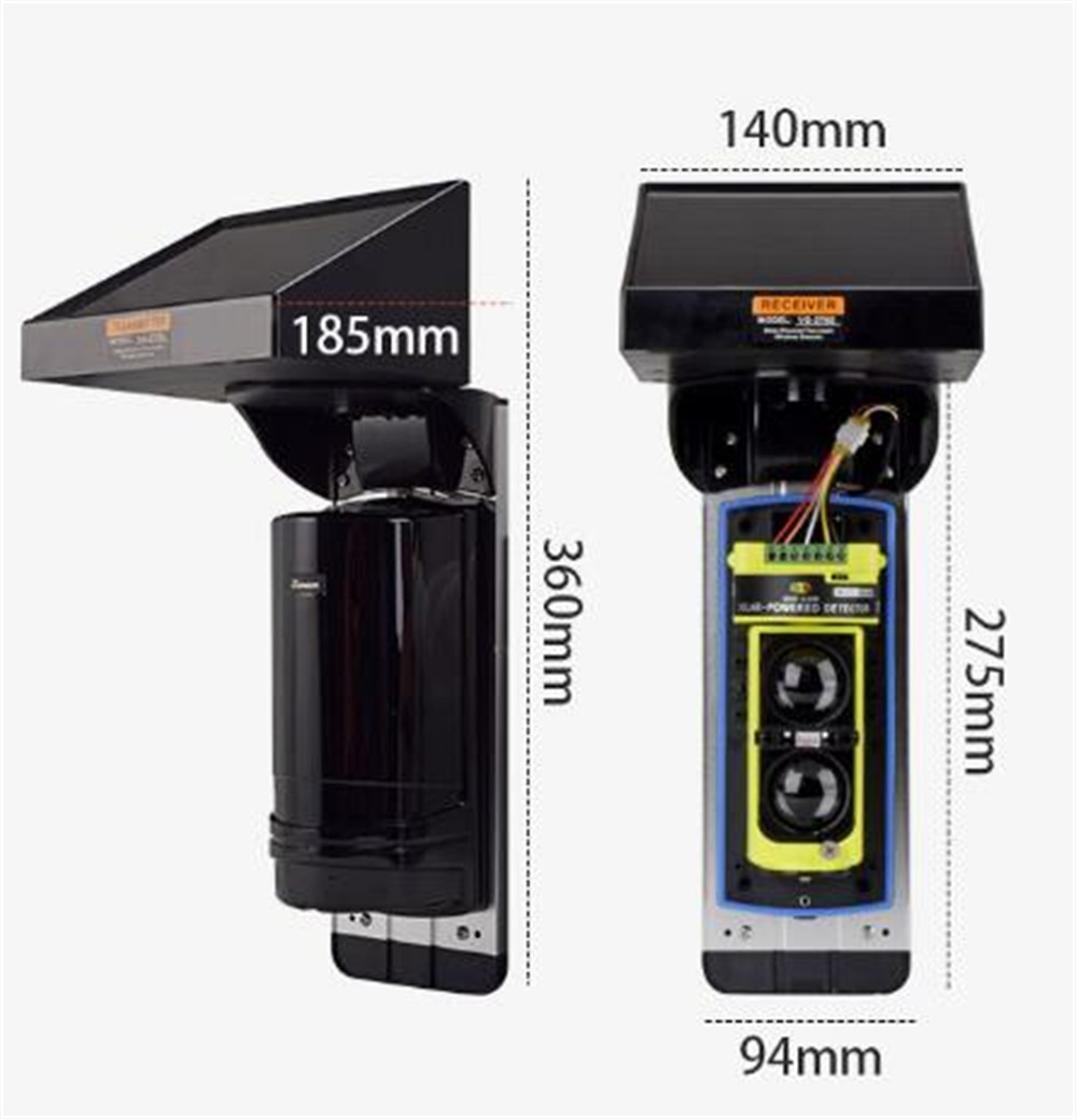 Sensor Gerak PIR Tahan Air Lua - Home Security Systems Wireless ulasan dan harga