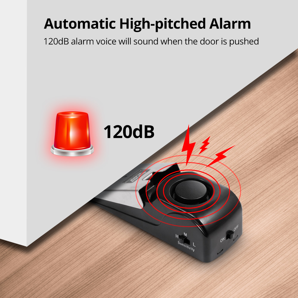 Alarm Penghenti Pintu Anti Mal - Door Wedge Alarm ulasan dan harga