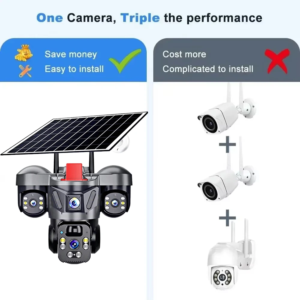 KERUI V380 Pro Luar Ruangan PT - Alarm Siren Outdoor ulasan dan harga