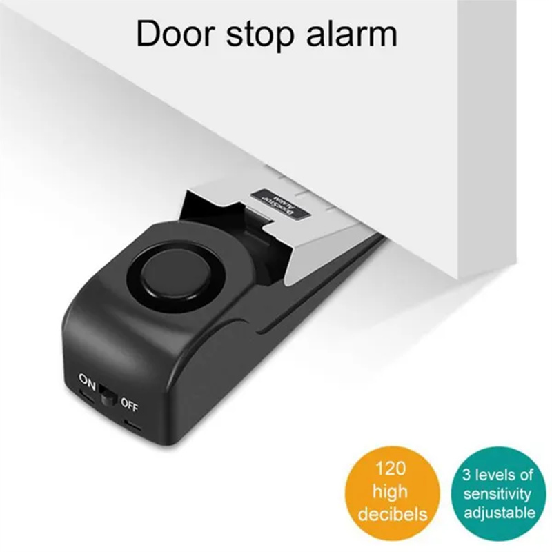 Penghenti pintu nirkabel 120db - Door Wedge Alarm ulasan dan harga