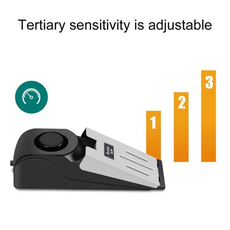Penghenti pintu nirkabel 120db - Door Wedge Alarm ulasan dan harga
