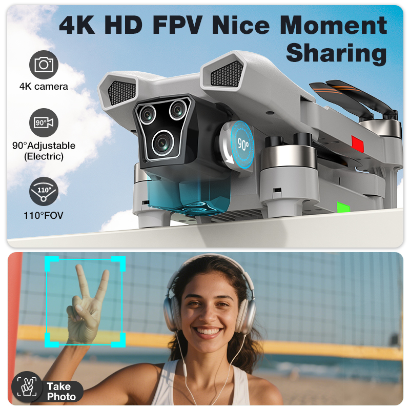 Drone Baru L017 Pro Brushless  - Home Security Cameras Outdoor ulasan dan harga